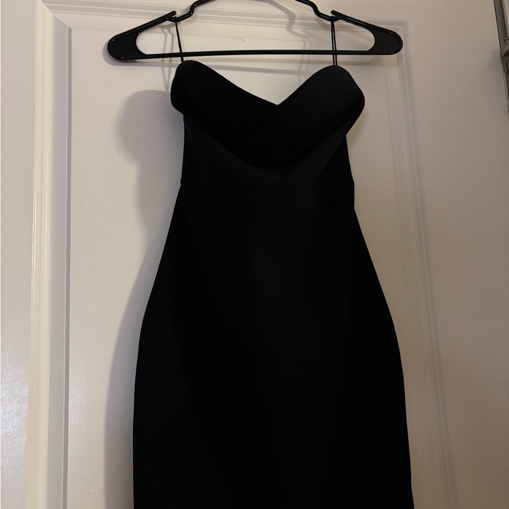 Likely Black Strapless Dress